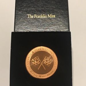 franklin mint Copper Token Die Cast 1997